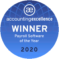 Payroll Software of the Year Badge 2020