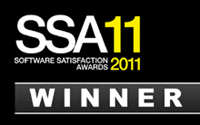 The Software Satisfaction Awards 2011- Winner SME Payroll